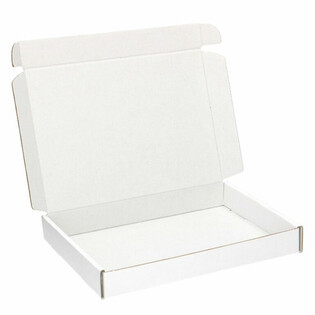 Caja de envío para buzón A5 BLANCA - 220x155x28 mm (50 uds.)