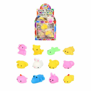 Animales Squishy para Tómbola - En Expositor (96 uds.)