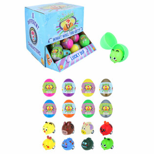 Expositor de Huevos Sorpresa Animales de Granja a Fricción (48 ud.)