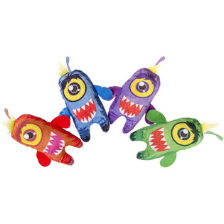 MONSTRUOS DE PELUCHE - MIX COLORES (24 uds.)