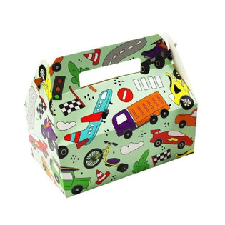 Cajas de Menú Infantil Vehículos - 22,5 x 12 x 9,5 cm (24 uds.)