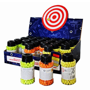 400 BALINES BB GUN 6MM EN EXPOSITOR (24 uds)