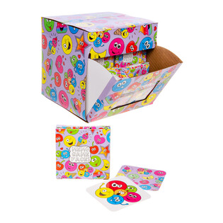 PEQUEÑOS JUEGOS DE MEMORIA - MODELO: SMILEY EN EXPOSITOR (60 ud.)