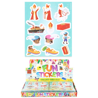 FUN STICKERS – MODELO: SINTERKLAAS (120 uds.)