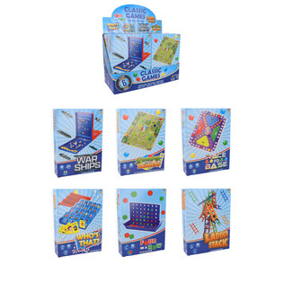 JUEGOS DE VIAJE CLÁSICOS - EN EXPOSITOR (6 uds.)