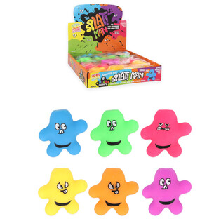 Squeezy Splat Man - Mezcla de Colores - En Expositor (24 uds.)