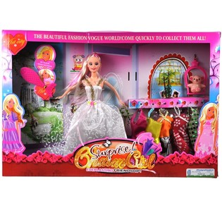 Mega Set de Muñeca con Muchos Accesorios